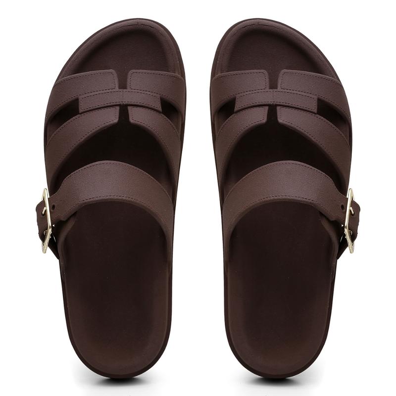 Papete Birken Feminina Sandália Rasteirinha com Fivela